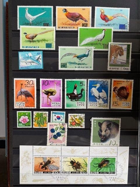 postzegels Korea, Ophalen of Verzenden, Gestempeld, Oost-Azië