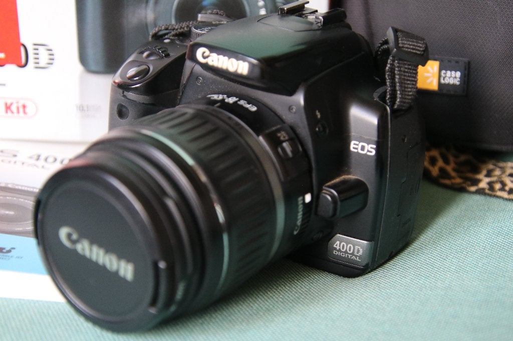 Canon EOS 400D, Ingebouwde flitser, Gebruikt, Spiegelreflex, Geheugenkaart