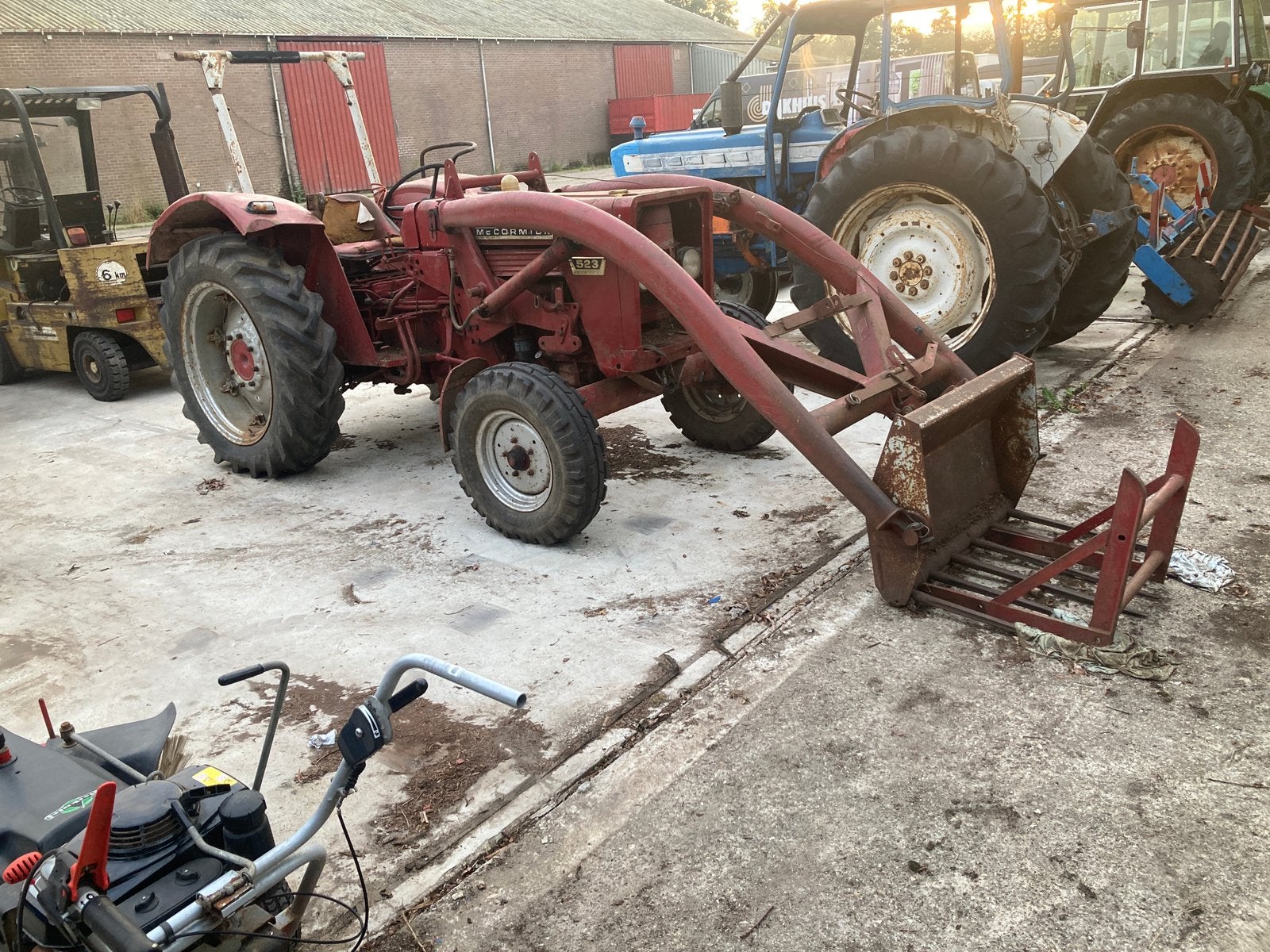 Mc Cormick 523, Ophalen, Oldtimer, McCormick, Tot 80 Pk