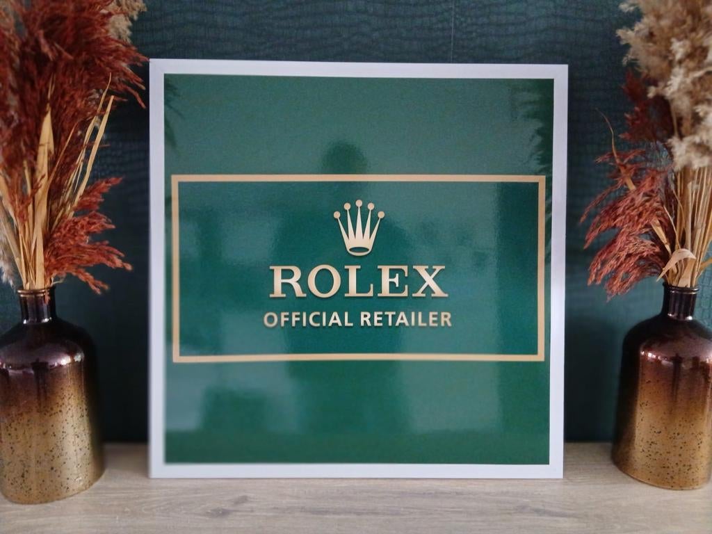 Rolex lichtbord, Ophalen of Verzenden