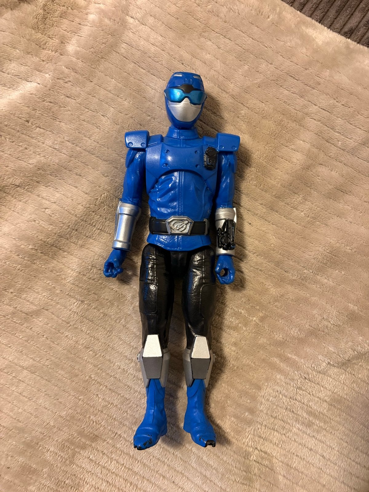 Power Rangers SPD Blue Ranger Actiefiguur, Kinderen en Baby's, Speelgoed | Actiefiguren, Ophalen of Verzenden, Gebruikt