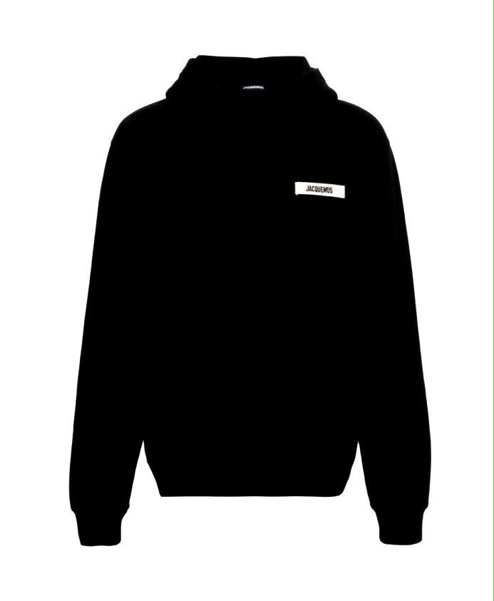 Jacquemus hoodie zwart met logo, Kleding | Heren, Ophalen, Nieuw, Maat 48/50 (M), Zwart