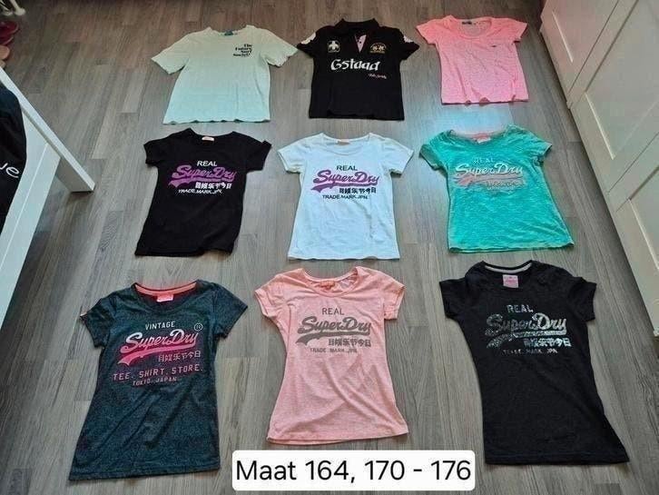 Pakket draagmaat 164, 170 - 176, Kinderen en Baby's, Superdry, Meisje, Ophalen of Verzenden, Zo goed als nieuw