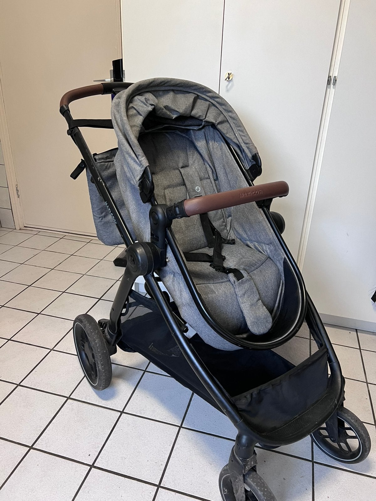 Maxi-Cosi Zelia S Trio Complete Set, Ophalen, Gebruikt, Combiwagen, Verstelbare duwstang