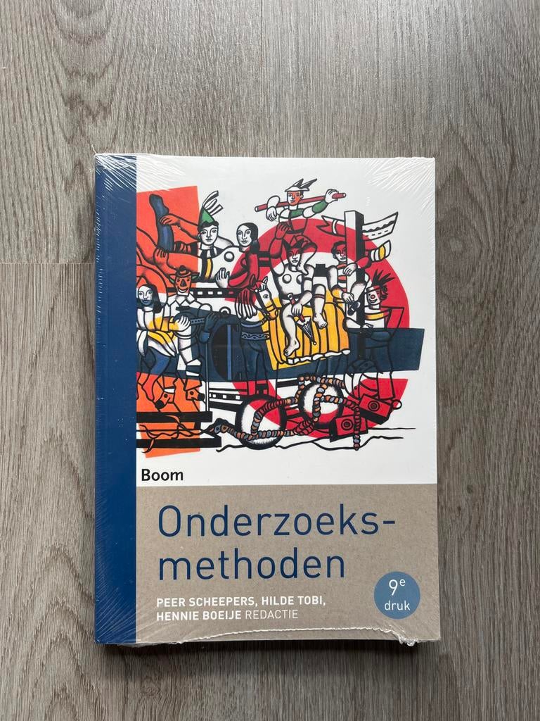 Onderzoeksmethoden 9e druk, Boeken, Ophalen of Verzenden, Alpha, Nieuw, WO