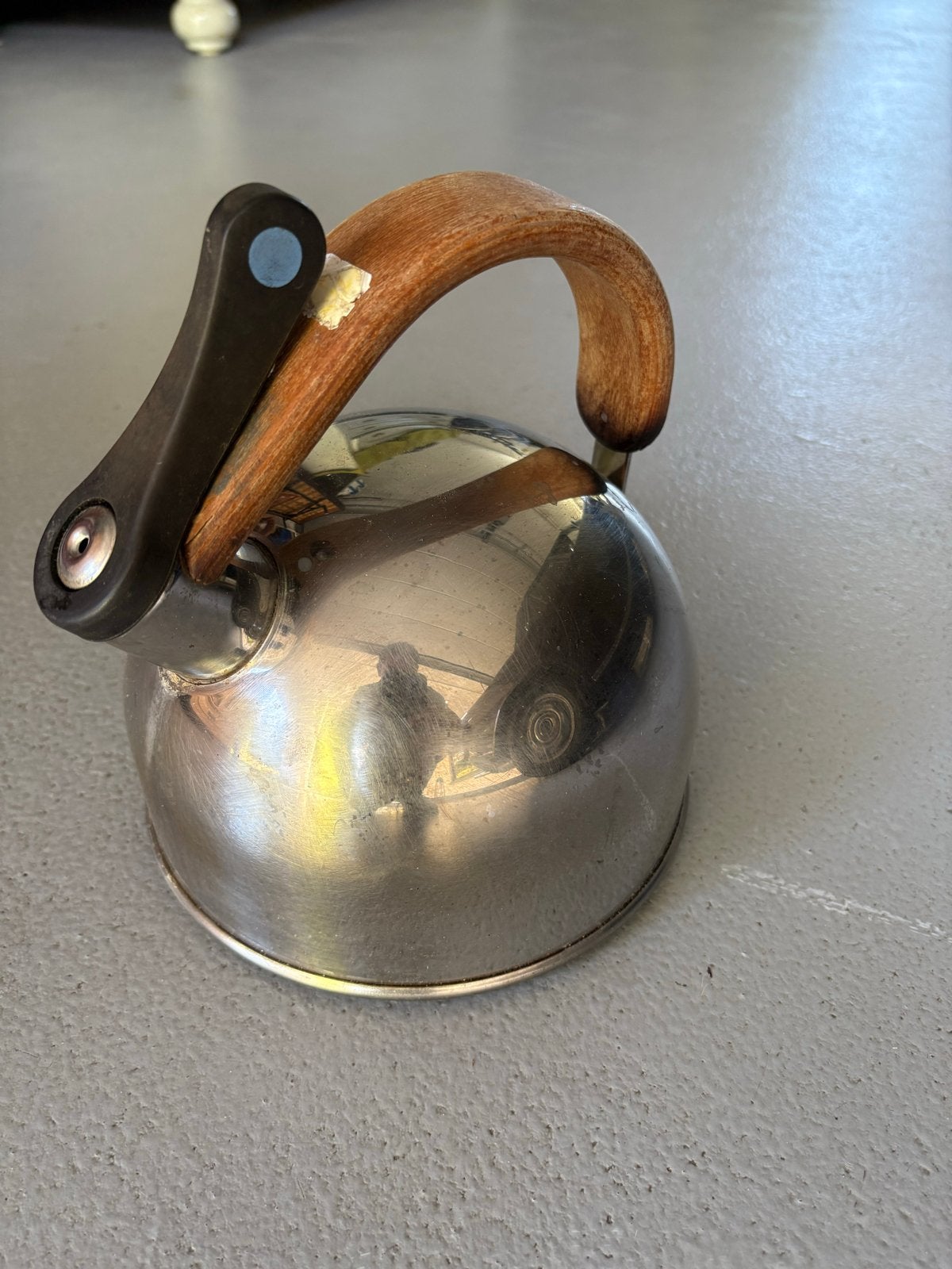 Hema Le Lapin fluitketel - Nikolaï Carels design, Gebruikt, Zilver, Metaal, Overige merken
