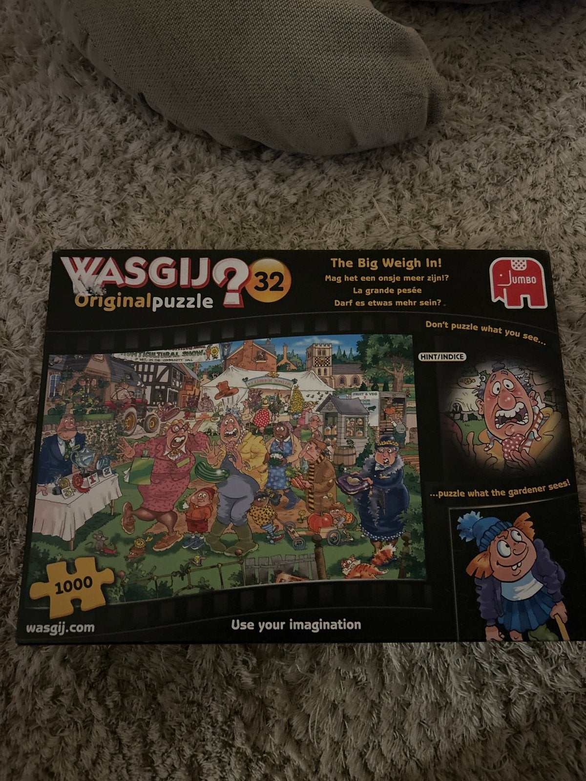 Wasgij Original 32: The Big Weigh In! 1000 stukjes, Ophalen, 500 t/m 1500 stukjes, Gebruikt, Legpuzzel