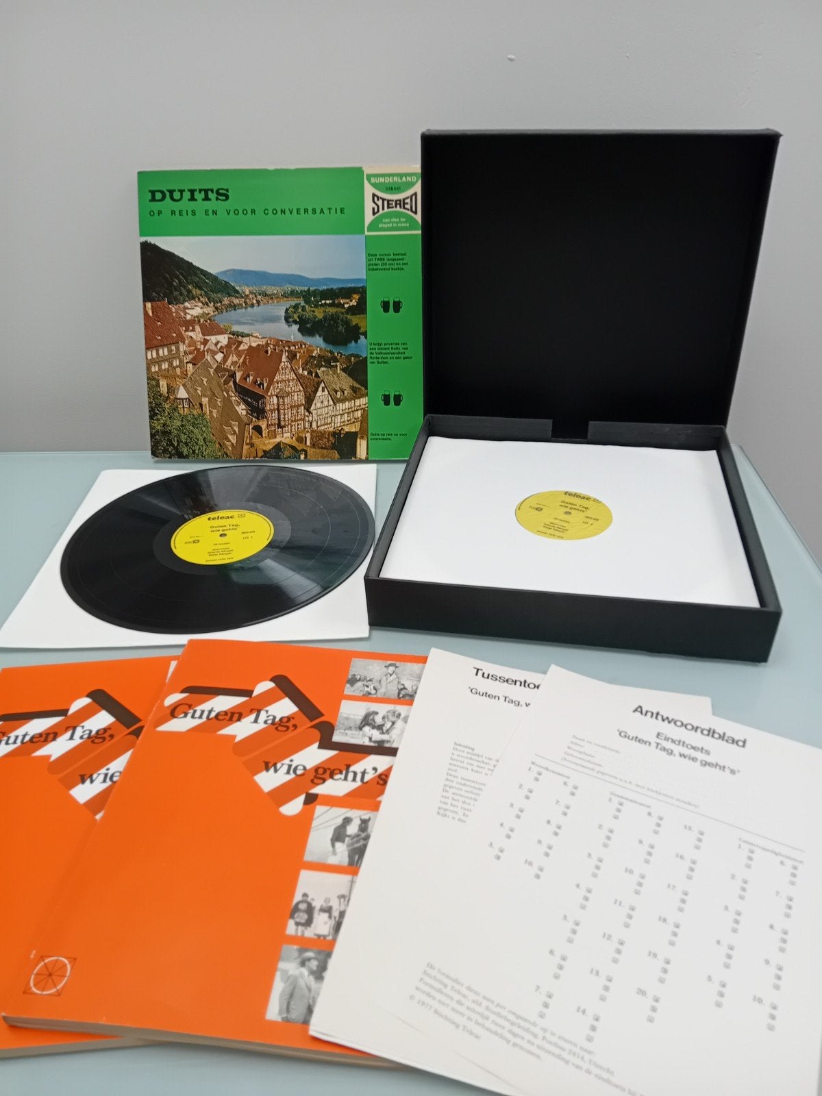 Teleac Taalcursus Duits 1977 op vinyl, Ophalen of Verzenden, 12 inch