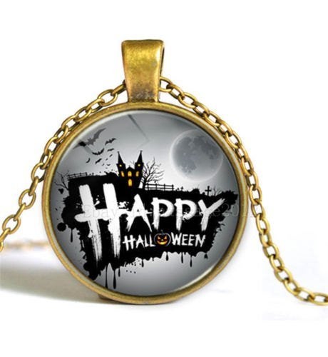 HALLOWEEN Halsketting Ketting Etc., Ophalen of Verzenden, Nieuw, Versiering, Halloween of Griezel