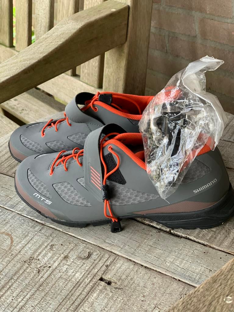 Shimano fietsschoenen MTB met clickers, maat 43, Heren, Schoenen, Overige maten, Ophalen of Verzenden