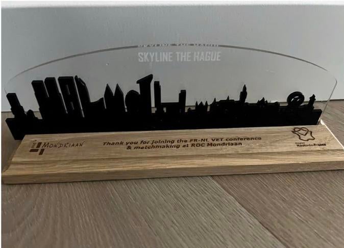 skyline van Den Haag, Ophalen of Verzenden, Zo goed als nieuw