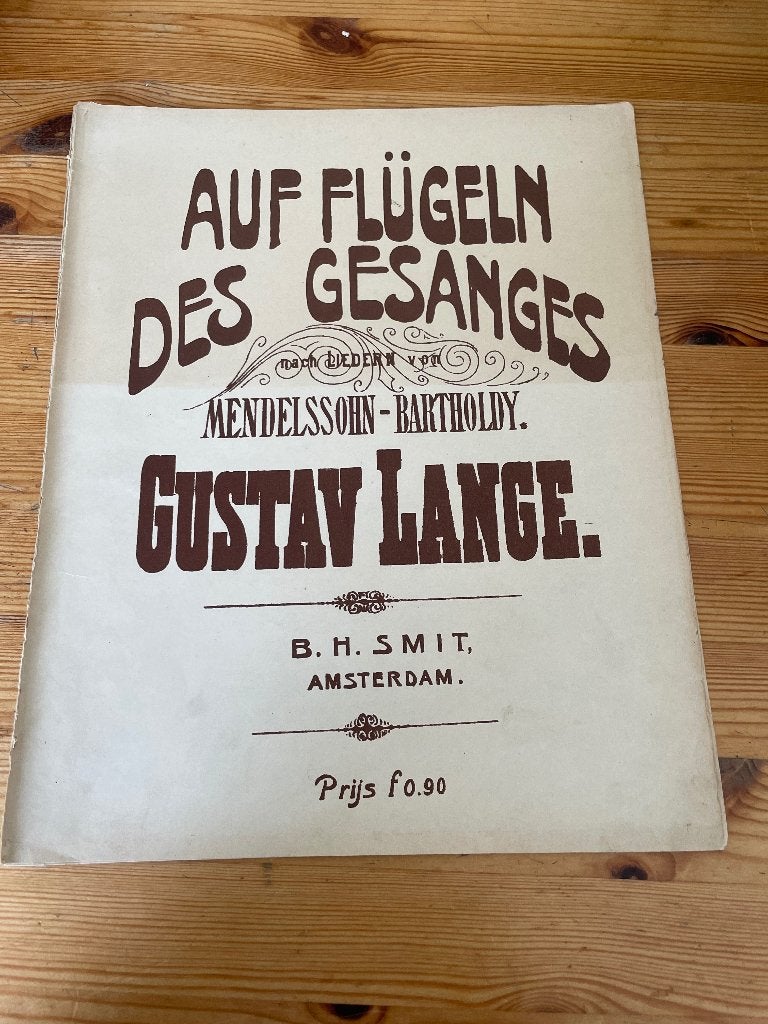 Gustav Lange 1, Gebruikt, Klassiek, Ophalen of Verzenden, Artiest of Componist