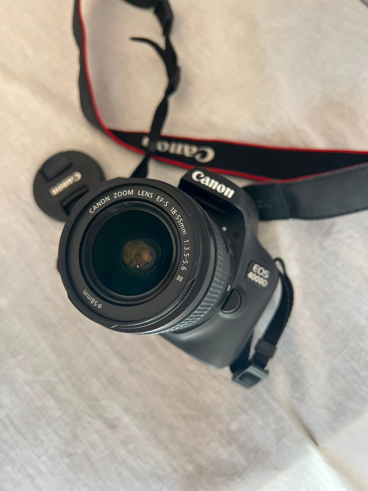 Canon EOS 4000D + 18-55mm lens | Complete set |, Ophalen, Zo goed als nieuw, Spiegelreflex, Canon