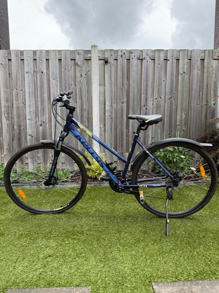 Kellys Clea 70 crossfiets 28 inch dames 17 inch schijfremmen, Fietsen en Brommers, Ophalen, 24 inch of meer, Gebruikt, Aluminium