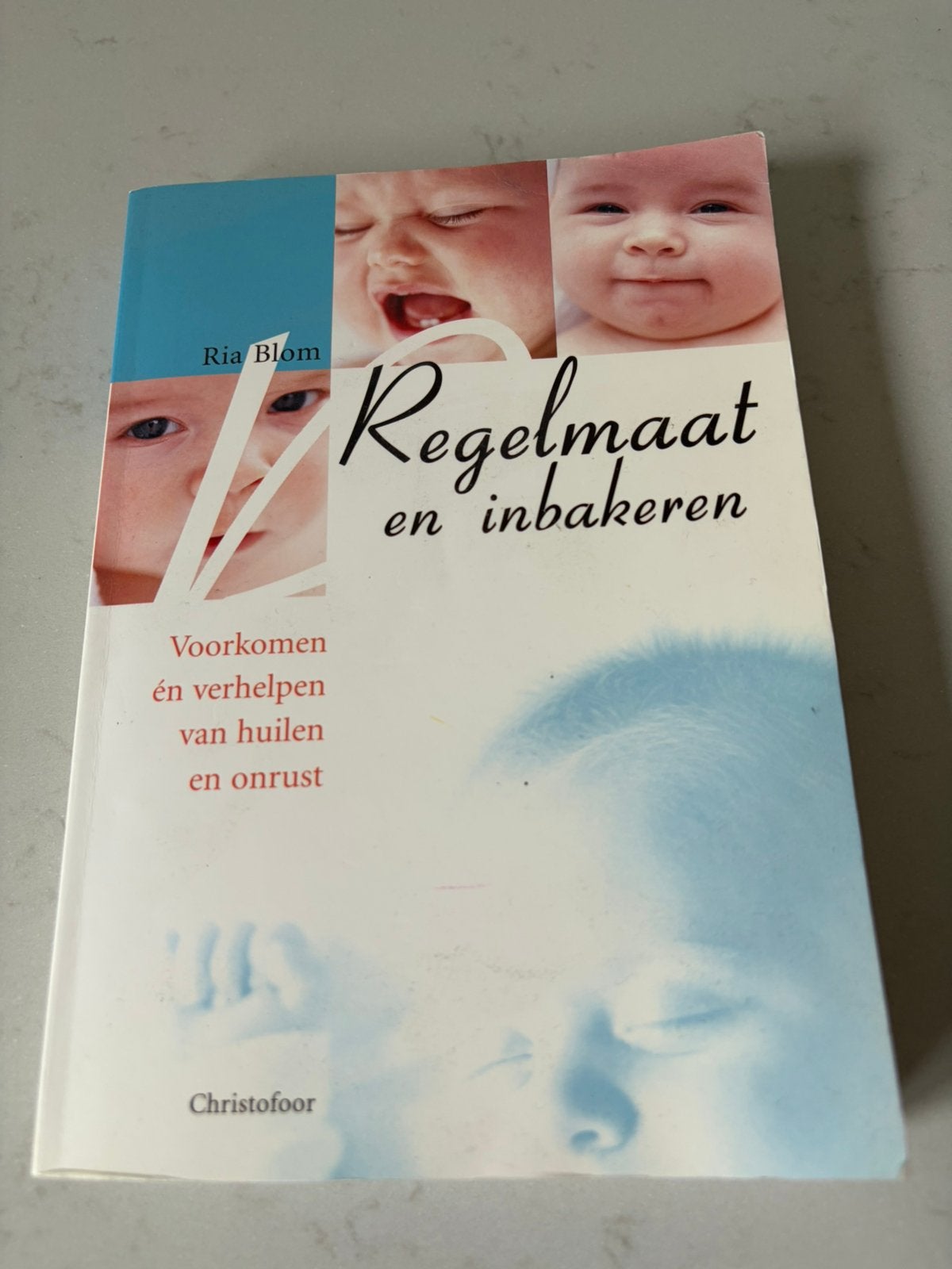 Regelmaat en inbakeren - Ria Blom, Boeken, Ophalen of Verzenden, Gelezen, Zwangerschap en Bevalling