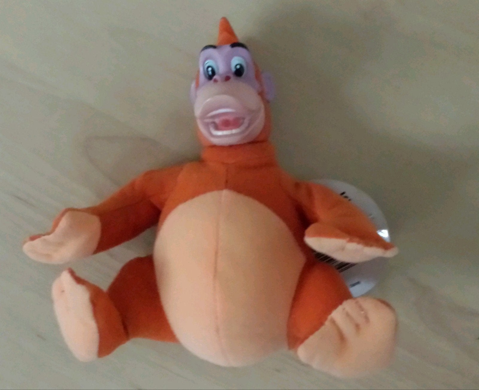 Aap Disney Jungle Book, Oranje, Ophalen of Verzenden, Zo goed als nieuw, Middelgroot (20 tot 80 cm)