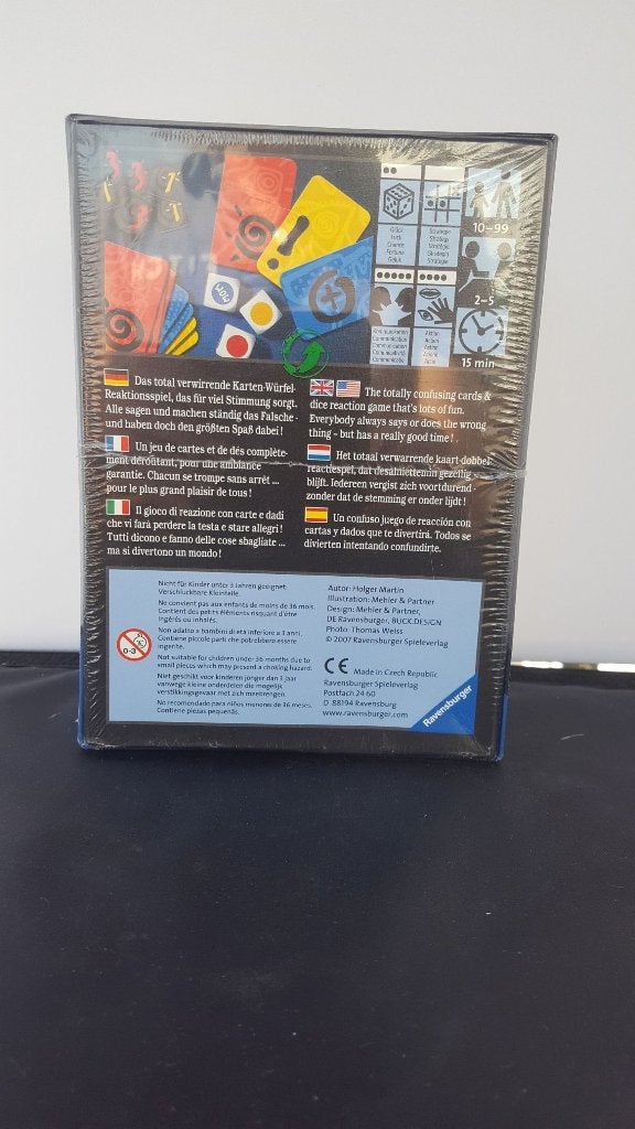 Confusion spel Ravensburger 2007. Nieuw en gesealed. 4A25, Tweedehands verkoop, Tweedehands verkoop, Gebruikt, Ophalen of Verzenden