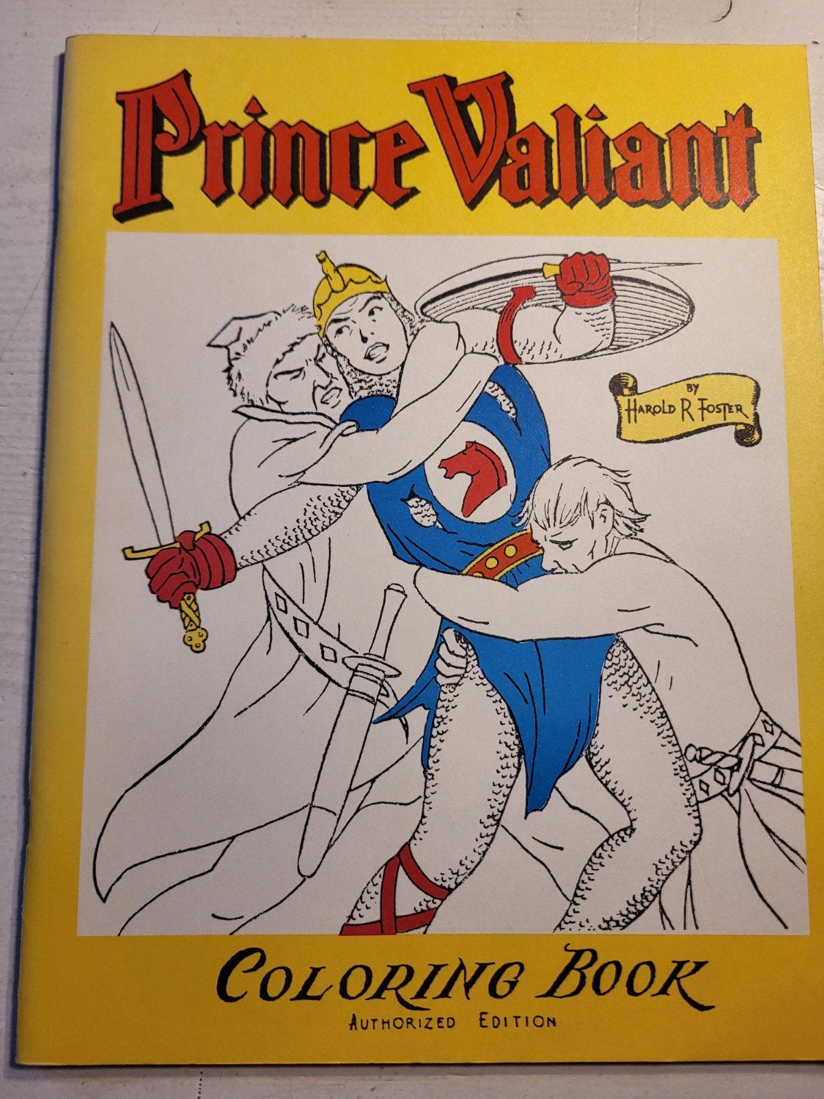 prins prince valiant coloring book. nr 70 van 1000., Ophalen of Verzenden, Overige figuren, Nieuw, Boek of Spel