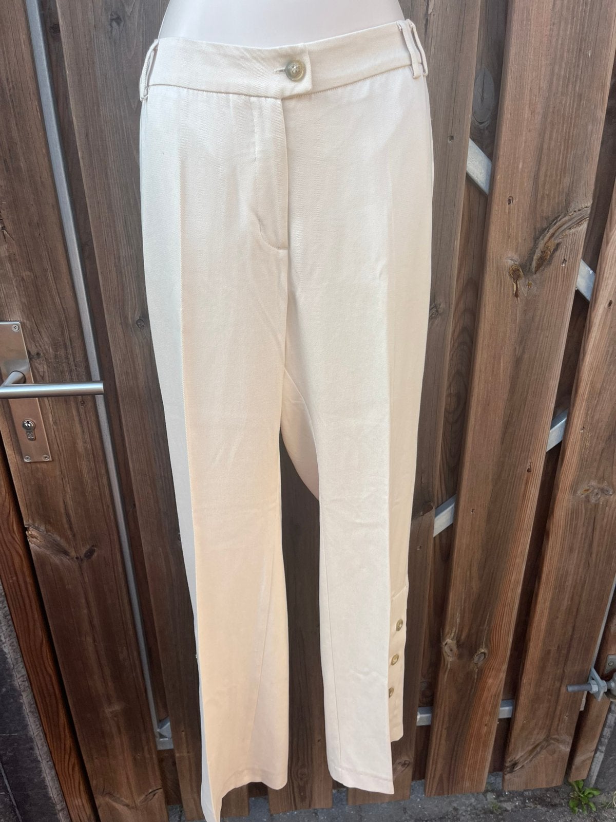 Gustav lange broek beige maat 40 Tencel, Kleding | Dames, Maat 38/40 (M), Beige, Ophalen of Verzenden, Zo goed als nieuw