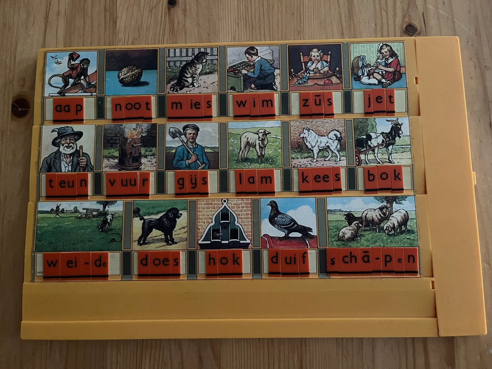 Leesplankje Aap Noot Mies, Ophalen of Verzenden, Overige thema's