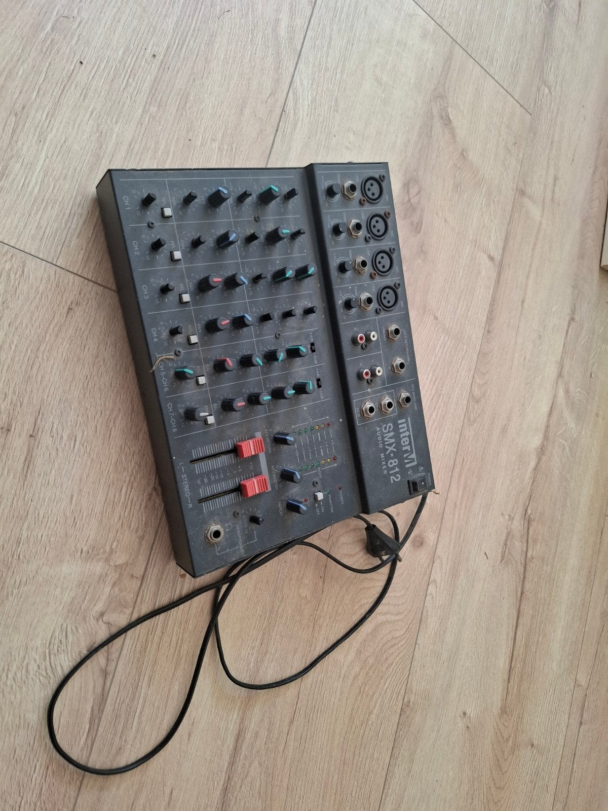 Inter-M SMX-812 Audio Mixer - Gebruikt, Muziek en Instrumenten, Mengpanelen, Ophalen, Gebruikt, 5 tot 10 kanalen, Microfooningang