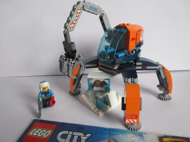 60192 Arctic, Poolijscrawler, met bouwtekeningen, City, Lego, Ophalen of Verzenden, Complete set