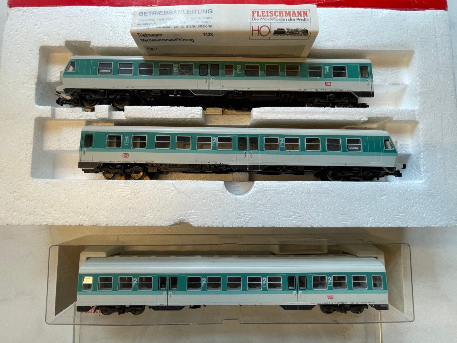 * VOOR MÄRKLIN * FLEISCHMANN 1438+1439 * WISSELSTR./DIGIT. *, Hobby en Vrije tijd, Modeltreinen | H0, Wisselstroom, Treinset, Ophalen of Verzenden