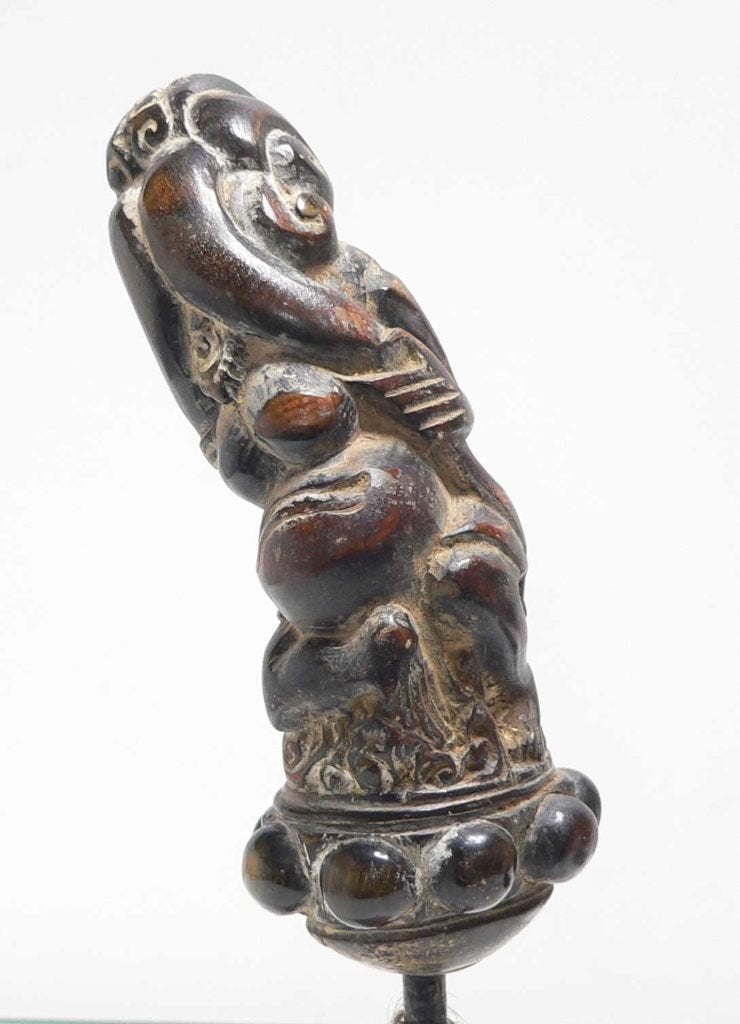 Handvat KERIS beeld kunst HQ7 Kris greep Bali Indonesie, Antiek en Kunst, Ophalen of Verzenden