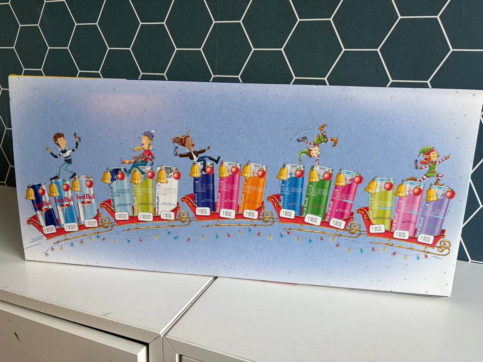Red bull adventskalender / advent, Diversen, Ophalen, Maandkalender, Nieuw