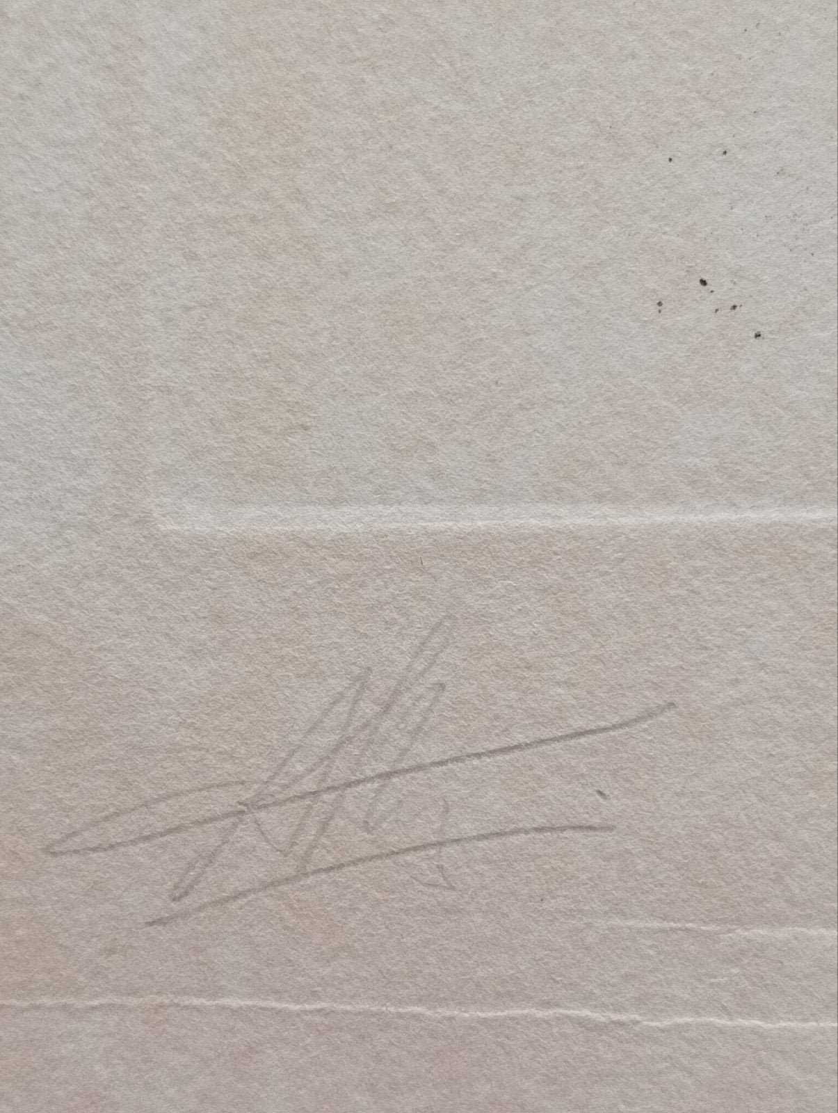 Litho/Zeefdruk Figuur gesigneerd, Ophalen of Verzenden