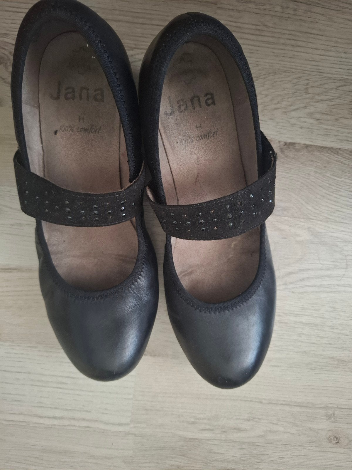 Jana schoenen, met kleefbandje maat 39, Kleding | Dames, Jana, Zwart, Ophalen of Verzenden, Zo goed als nieuw