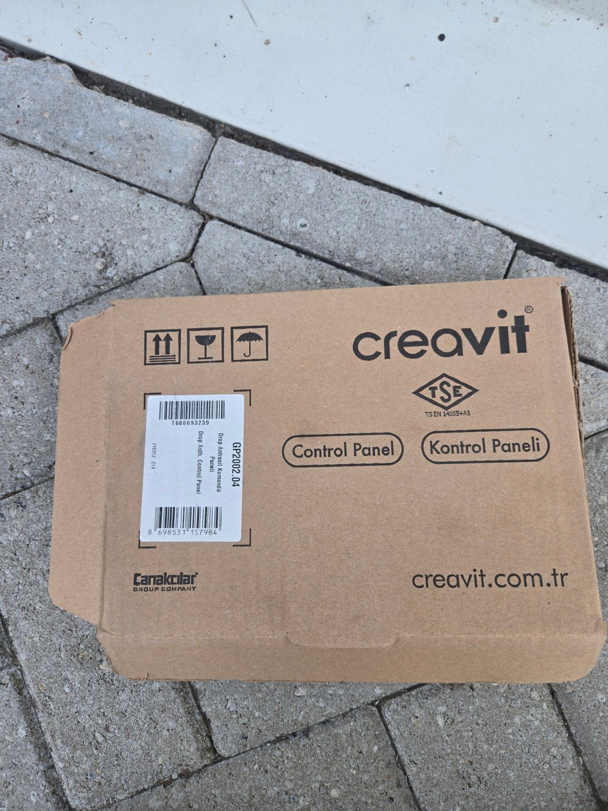 Creavit Toilet Bedieningspaneel - Antraciet, Ophalen of Verzenden, Zo goed als nieuw, Toilet