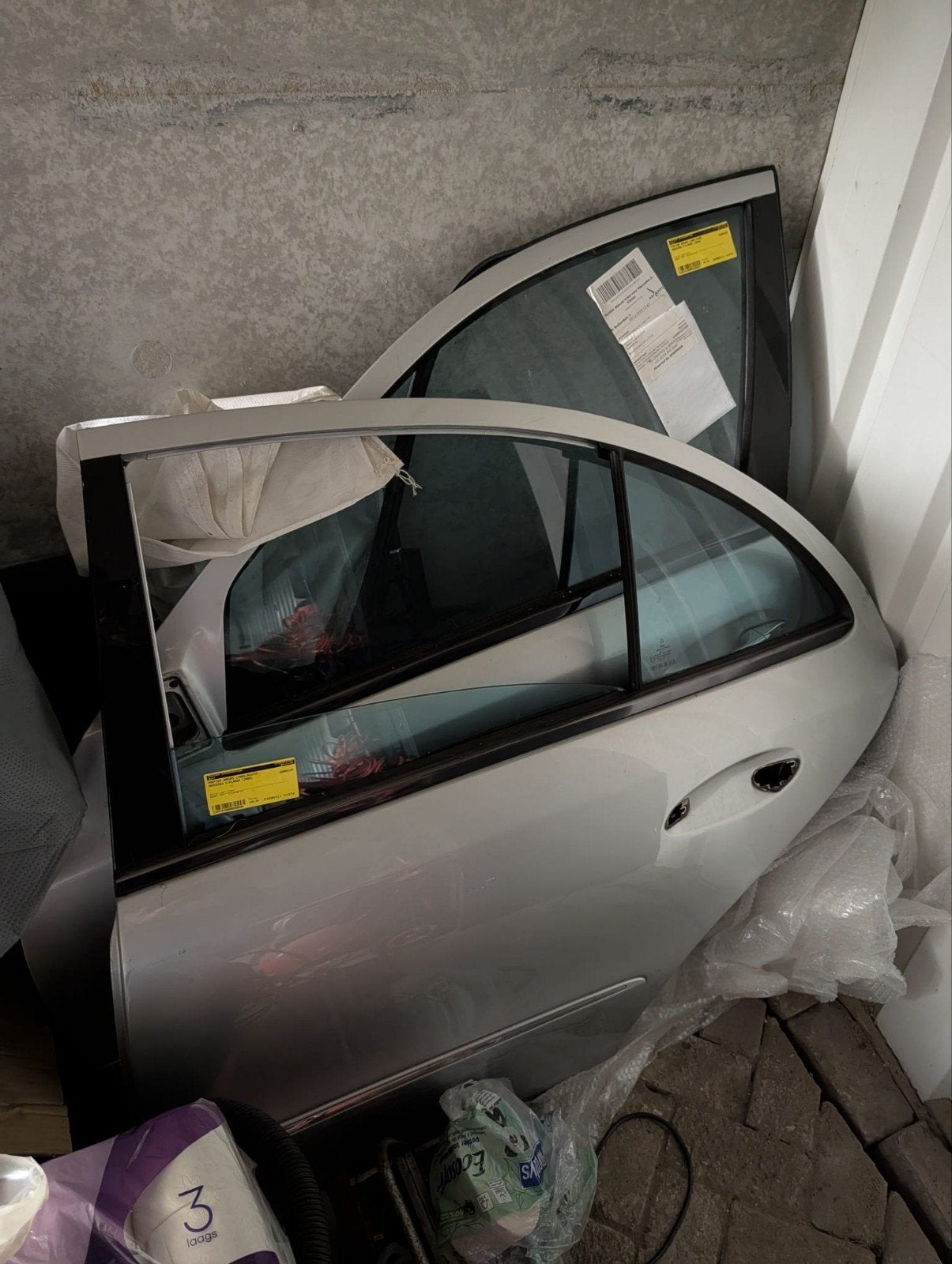 Deuren links voor en achter Mercedes W211 (2002-2009), Auto-onderdelen, Ophalen, Gebruikt, Deur, Mercedes-Benz