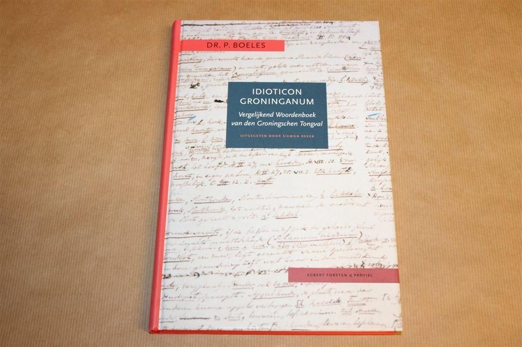 Idioticon Groninganum [1997] — Woordenboek Gronings Dialect, Ophalen of Verzenden, Zo goed als nieuw