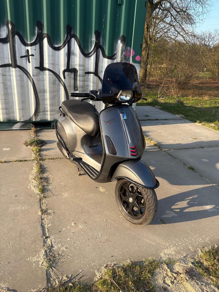 Vespa Sprint 2017 80cc Malossi - Zeer Goede Staat, Ophalen, Gebruikt, Overige modellen, 80 cc