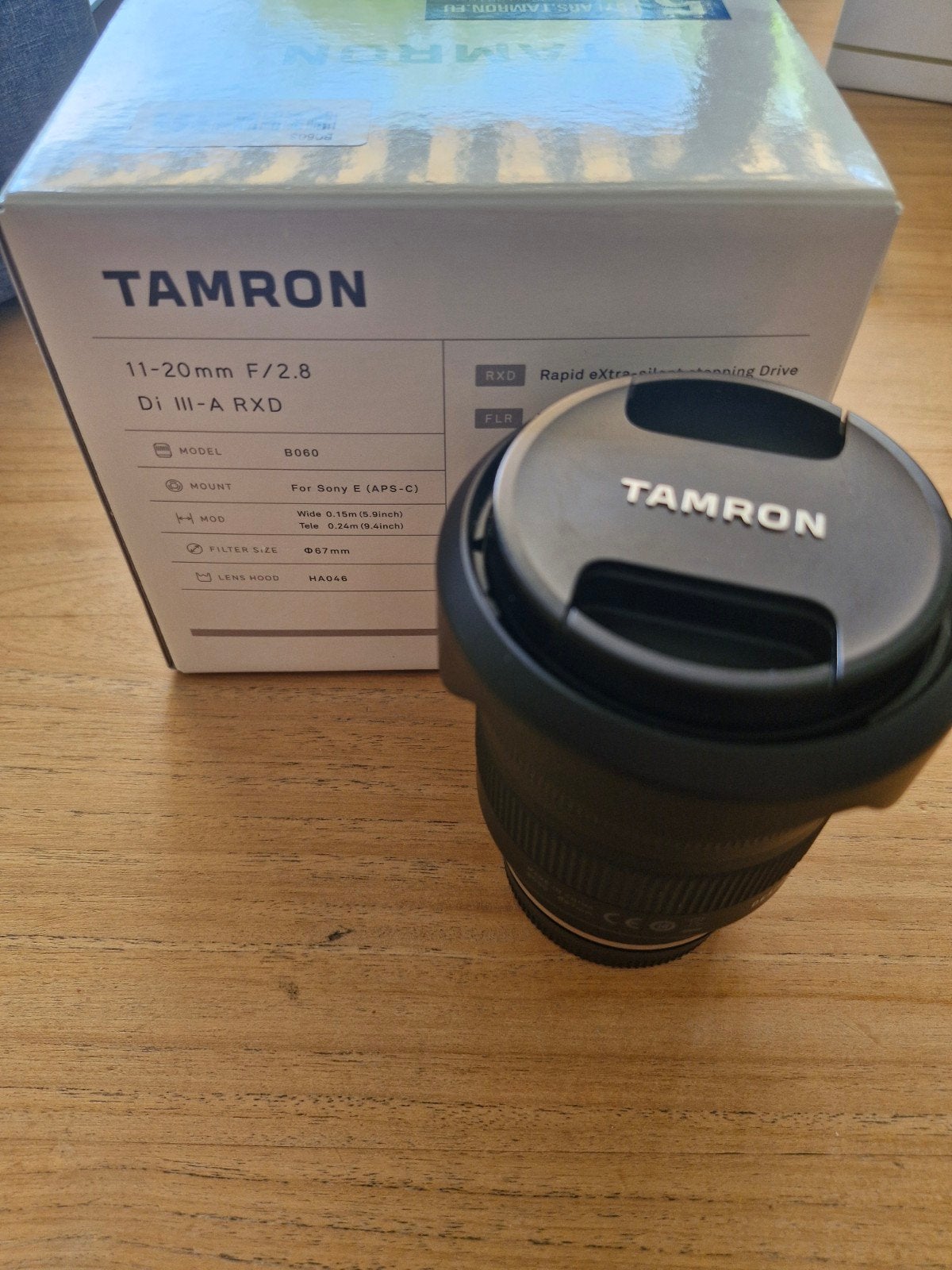Tamron 11-20mm F/2.8 Di III-A RXD lens voor Sony E, Ophalen of Verzenden, Zo goed als nieuw, Groothoeklens, Zoom