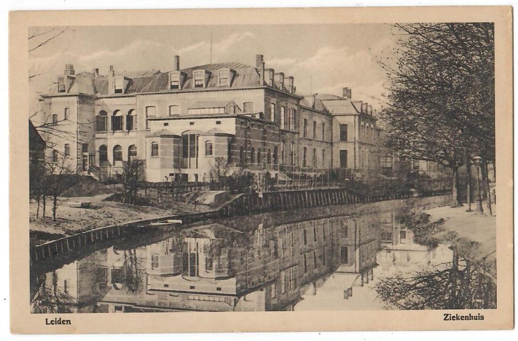 Leiden - Ziekenhuis, Verzenden, Voor 1920, Ongelopen, Zuid-Holland