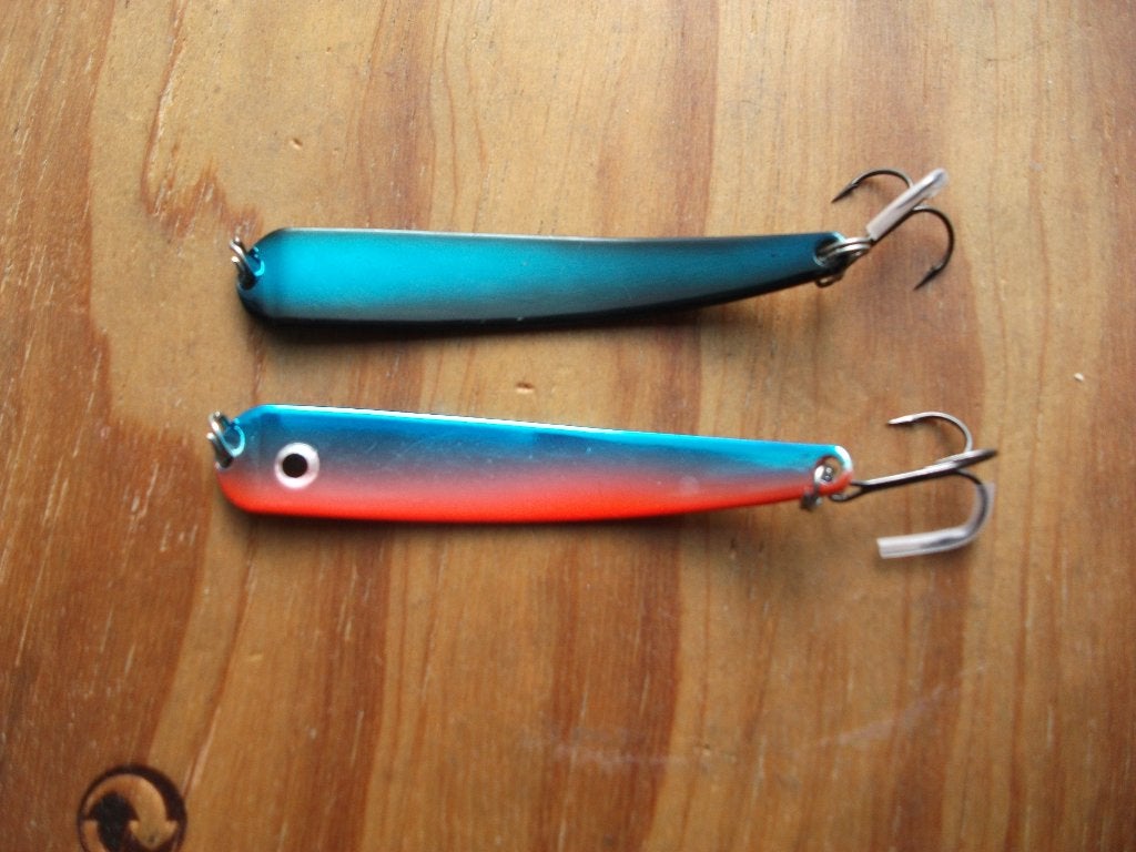 2 stuks 17 grams Hansen Stripper roofvis lepels / kunstaas, Ophalen of Verzenden, Nieuw, Overige typen