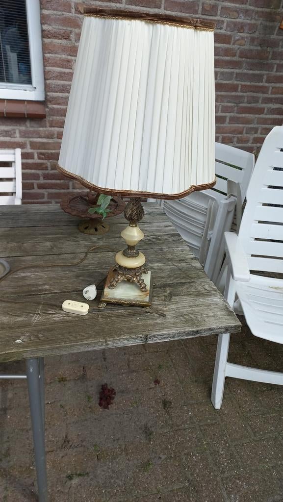 Staande schemerlamp 64 cm hoog, Huis en Inrichting, Lampen | Vloerlampen, Ophalen
