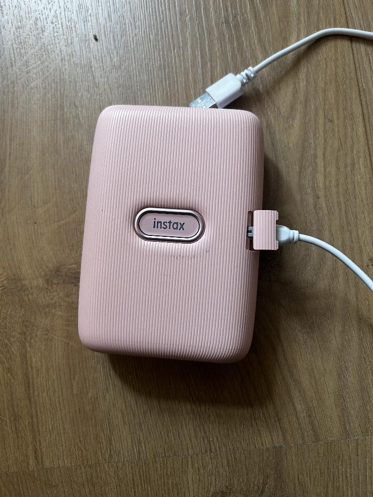 Fujifilm Instax Mini Link 3 Rose Pink, Compact, Ophalen of Verzenden, Zo goed als nieuw, Fuji