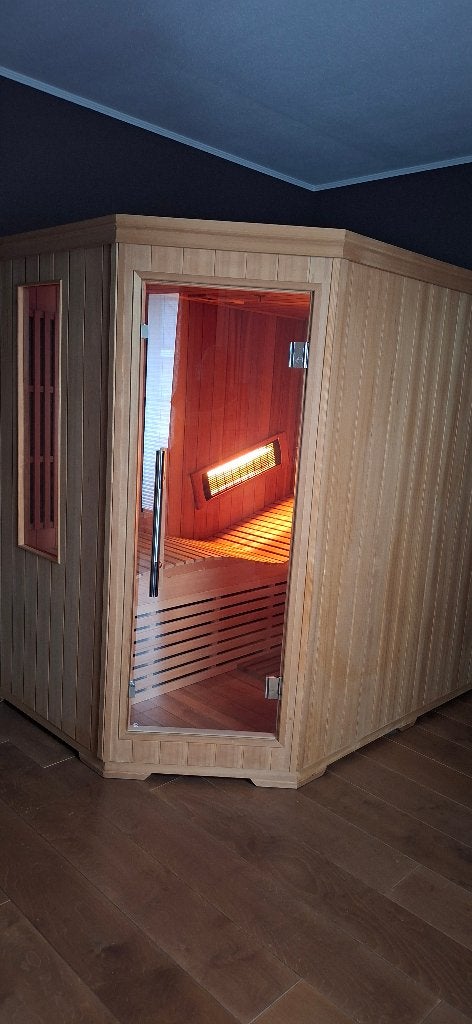 Infrarood sauna, Ophalen, Zo goed als nieuw, Infrarood, Complete sauna