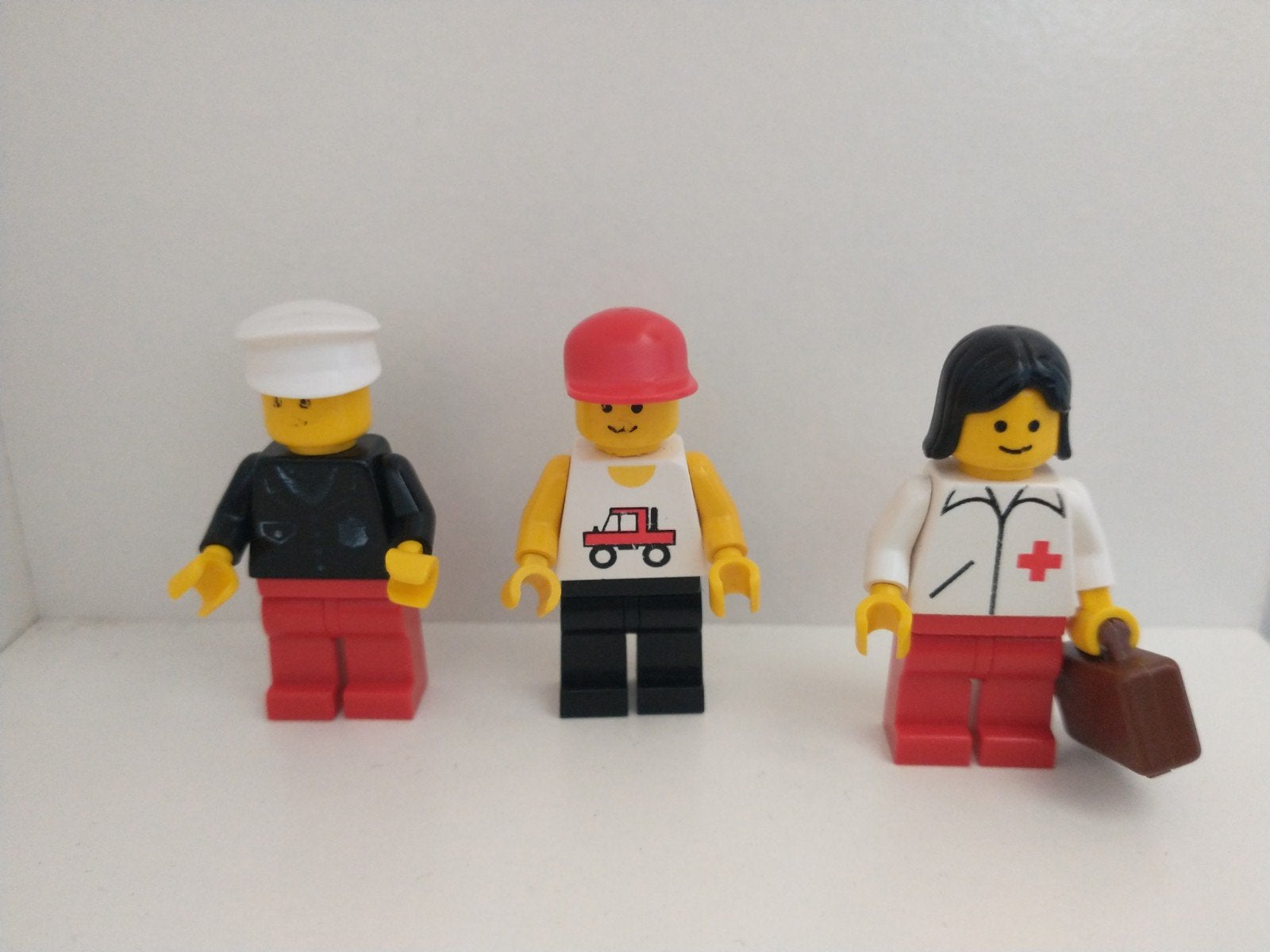 Lego 3 minifiguren, Gebruikt, Lego, Ophalen of Verzenden, Minifiguren serie