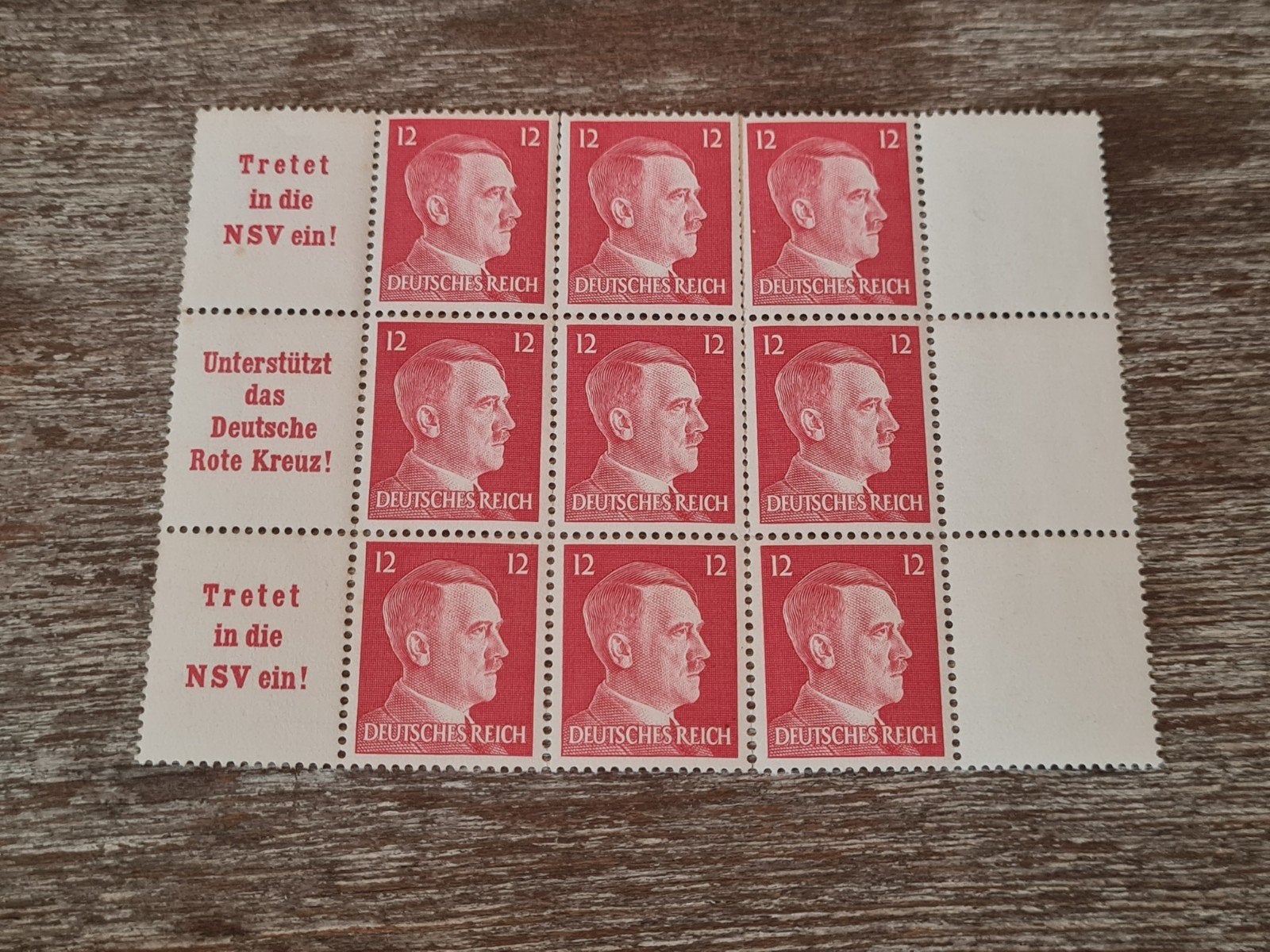 Set Duitse postzegels Tweede Wereldoorlog (#11), Ophalen of Verzenden, Overige soorten, Duitsland, Overige typen