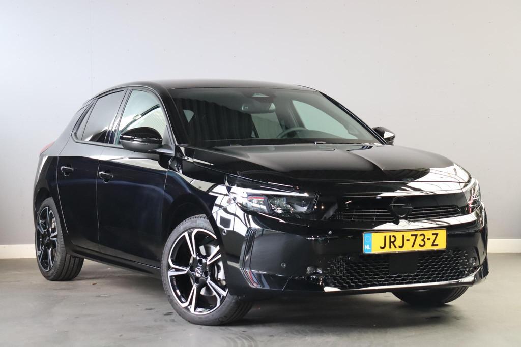 Opel Corsa 1.2 Turbo Hybrid Ultimate 145PK / Navigatie / Cam, Auto's, Opel, 145 pk, Euro 6, 1199 cc, Zwart