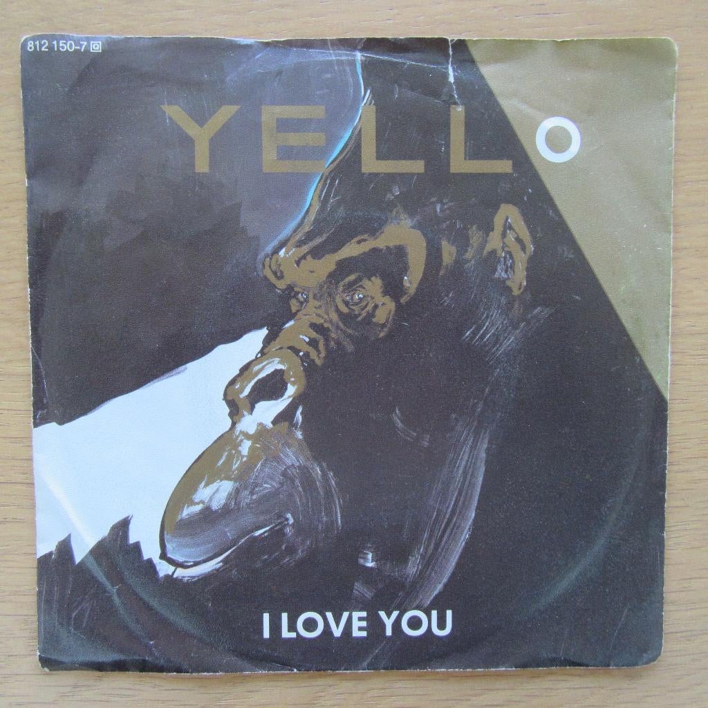 single Yello: I Love You, Gebruikt, 7 inch, Single, Ophalen of Verzenden