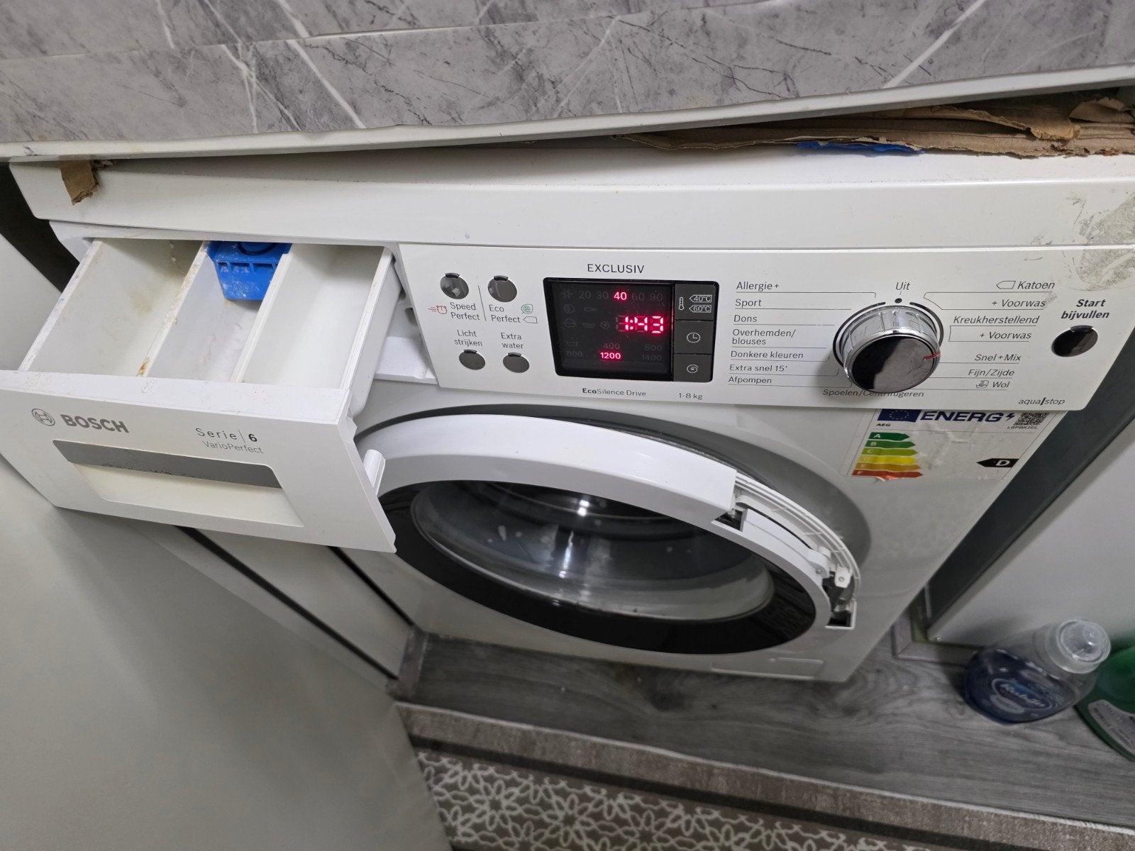 Bosch Serie 6 Wasautomaat (1-8 kg) – Werkt uitstekend!