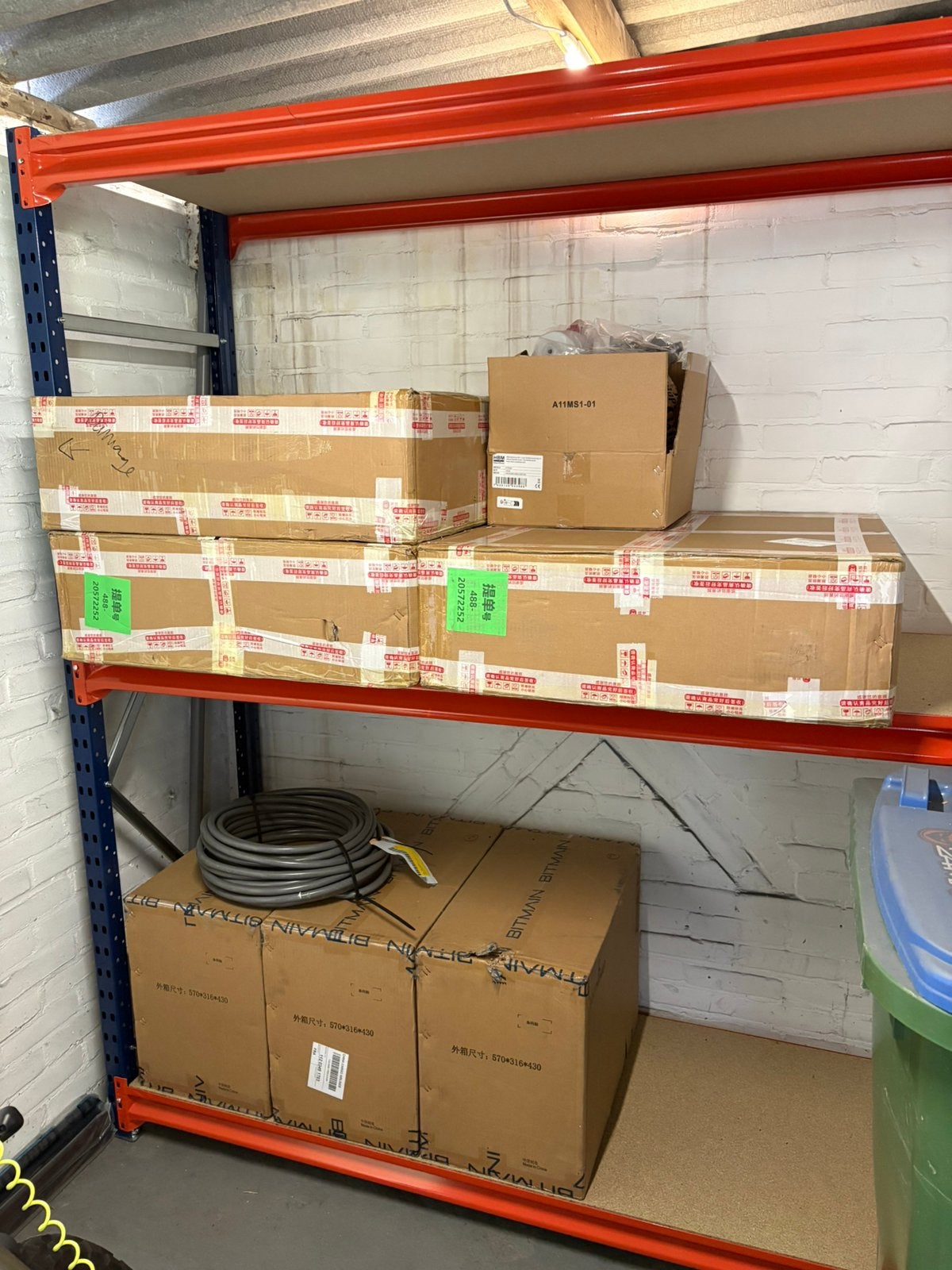 3x Antminer s21e 288th 3x 12KW Radiatoren, Computers en Software, Overige Computers en Software, Ophalen, Nieuw