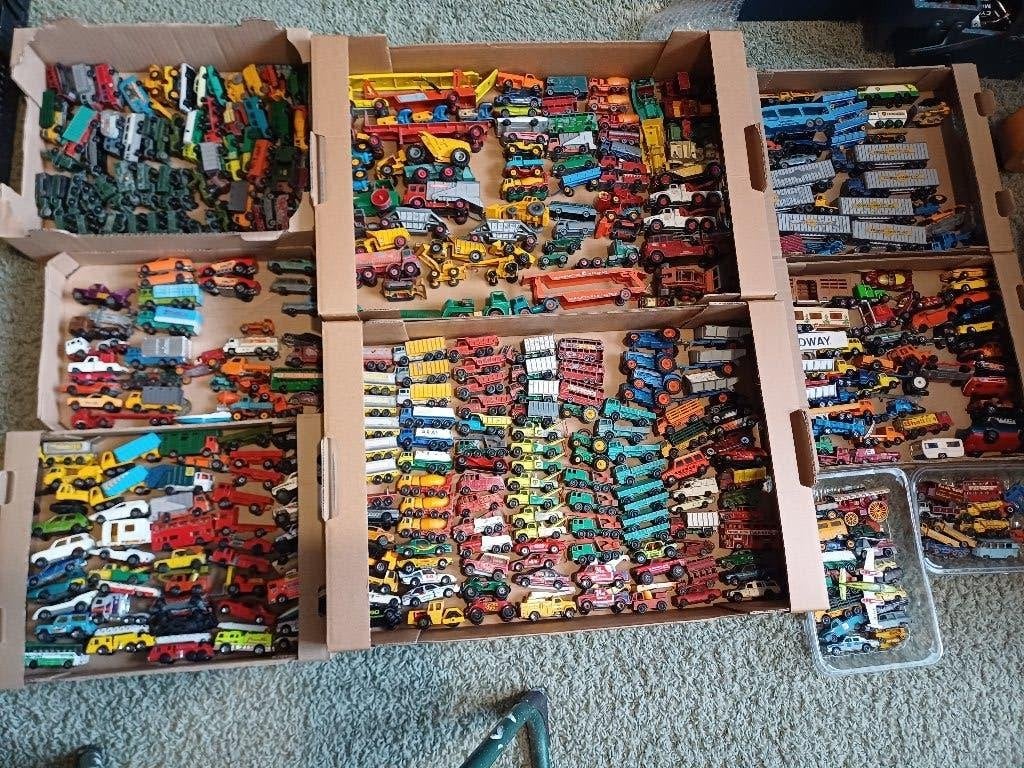 matchbox  mega veel, Ophalen of Verzenden, Zo goed als nieuw, Auto