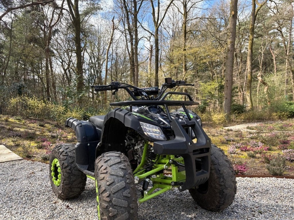 Quad 125cc, 125 cc, 11 kW of minder, 1 cilinder