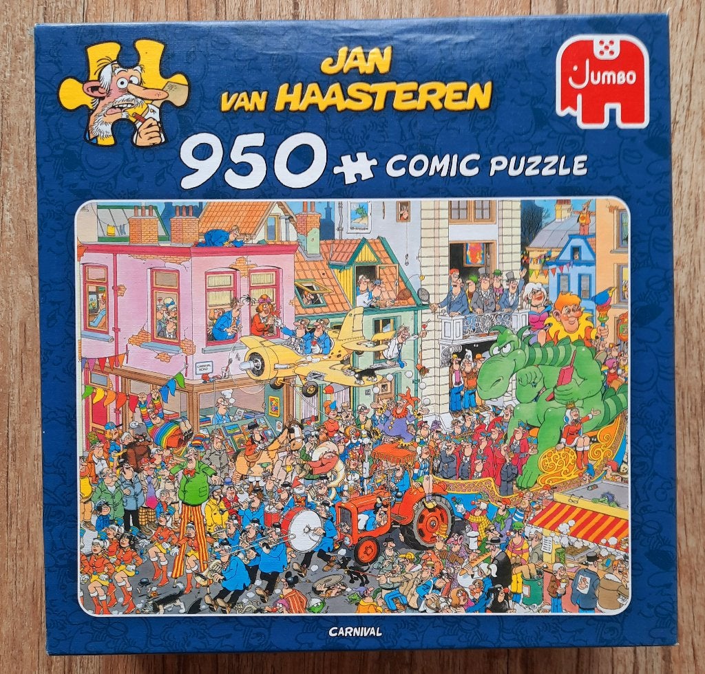 Jan van Haasteren puzzel 950 stukjes Carnival, Hobby en Vrije tijd, Denksport en Puzzels, Ophalen of Verzenden, 500 t/m 1500 stukjes